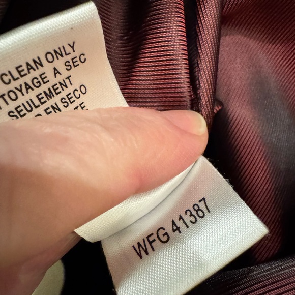 BCBGMaxAzria Black Wool Blend Military Cape Style Jacket w Long Front. Size XS - Picture 9 of 9